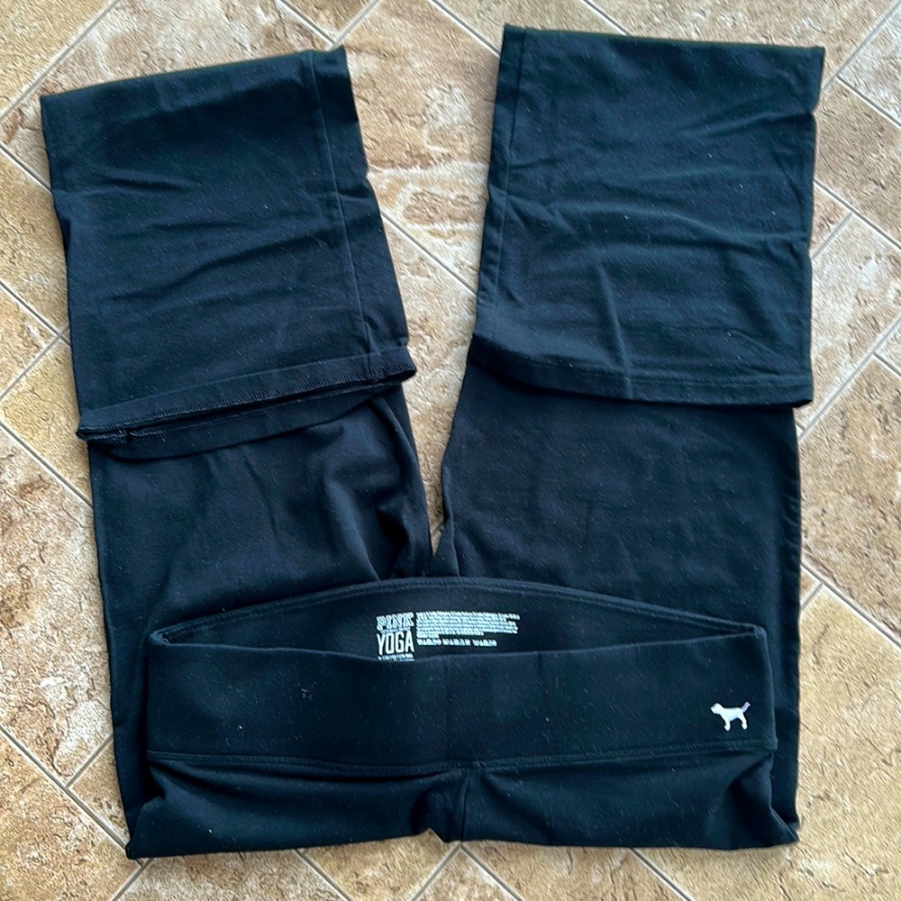 Pink Yoga Pants, Black Size XL